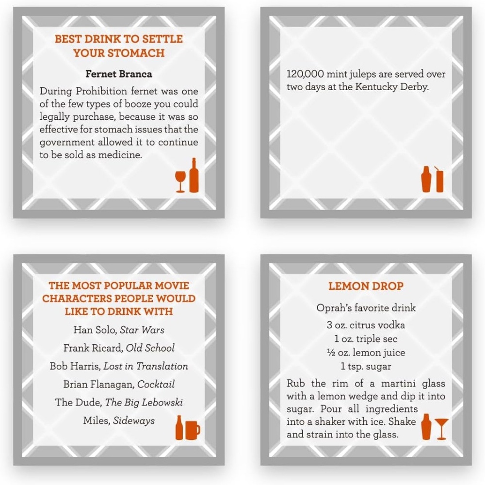 TableTopics Cocktail Question Card Game - Picture 5 of 5